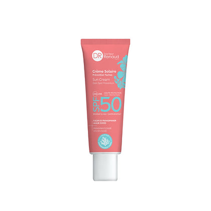 Crème Solaire Prévention Taches Visage - SPF50