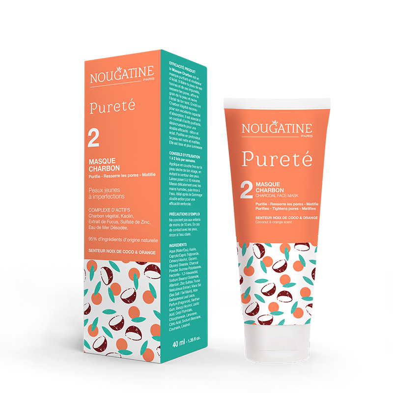 Pureté Masque charbon